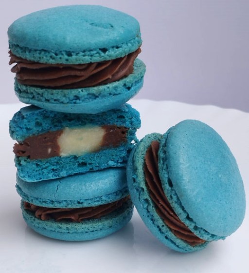 amande macarons coco chocolate con leche Bounty